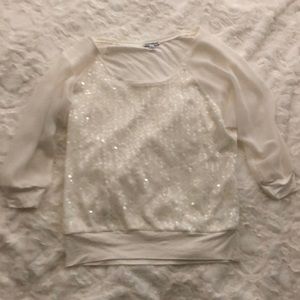 Express Sequin Top Small